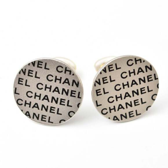 CHANEL Silver Earrings